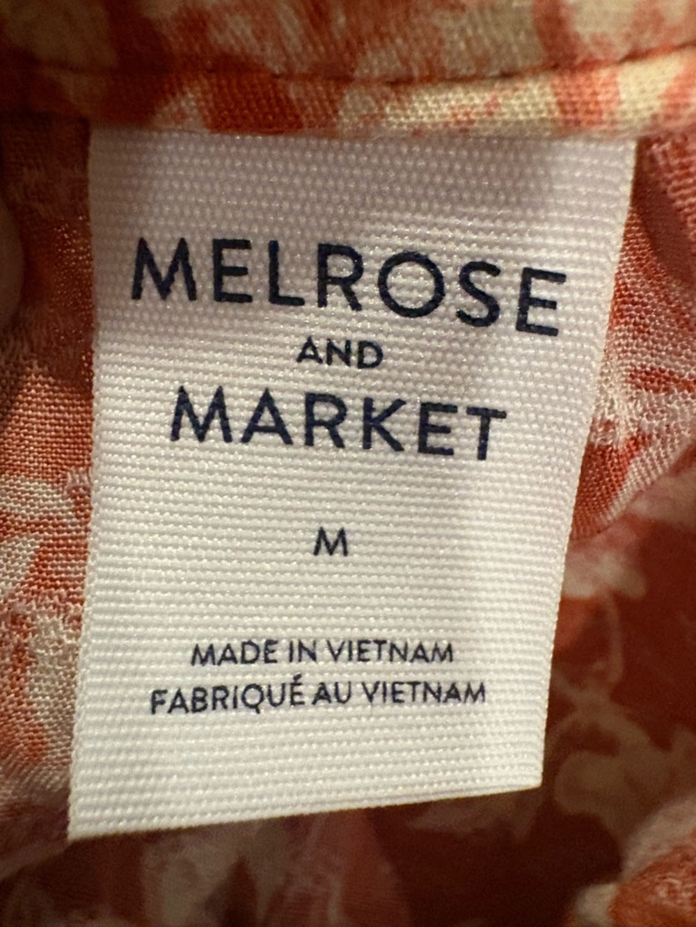 Melrose and Market Floral Ruffle Button-Front Tank - Picture 6 of 7